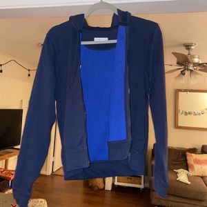 Outdoor Voices Navy Champ Track Hoodie